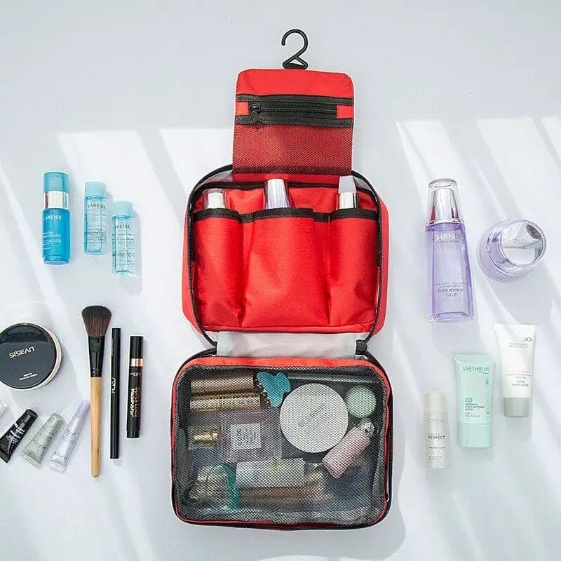 Travel Your Life Bag, Large Capacity Travel Wash Bag, Hanging Travel Storage Bag, Multifunction Storage Bag, Portable Travel Bag for Men and Women, Camping Wash Toiletry Bag, Multipurpose Mesh Pockets, Quirk Portable Travel Kit Travel Your Life Bag, Large Capacity Travel Wash Bag, Hanging Travel Storage Bag, Multifunction Storage Bag, Portable Travel Bag for Men and Women, Camping Wash Toiletry Bag, Multipurpose Mesh Pockets, Quirk Portable Travel Kit